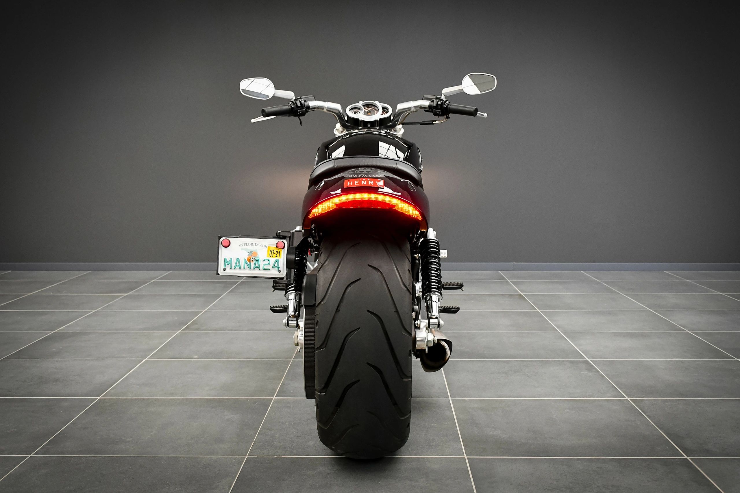 Harley V-Rod rear