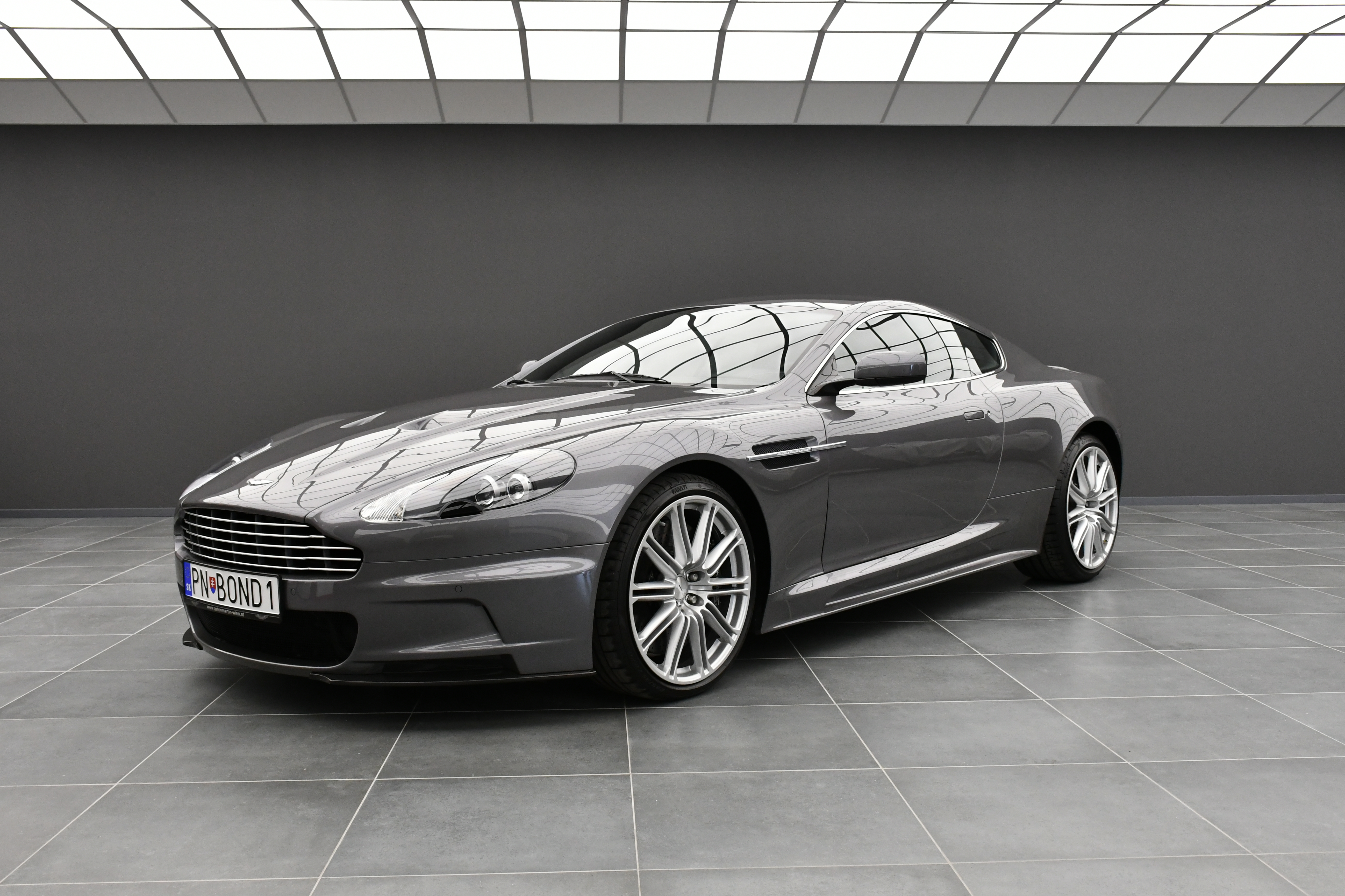 Aston Martin DBS wallpaper Batman Garage